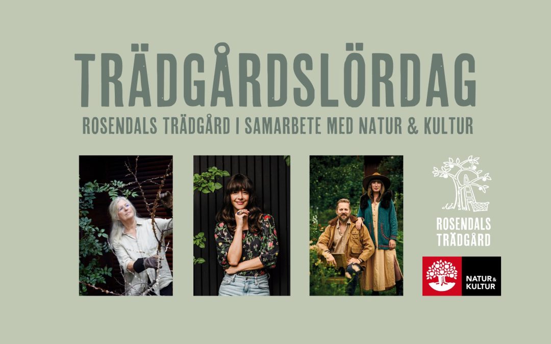 TRÄDGÅRDSLÖRDAG med natur & kultur  | 13 APRIL