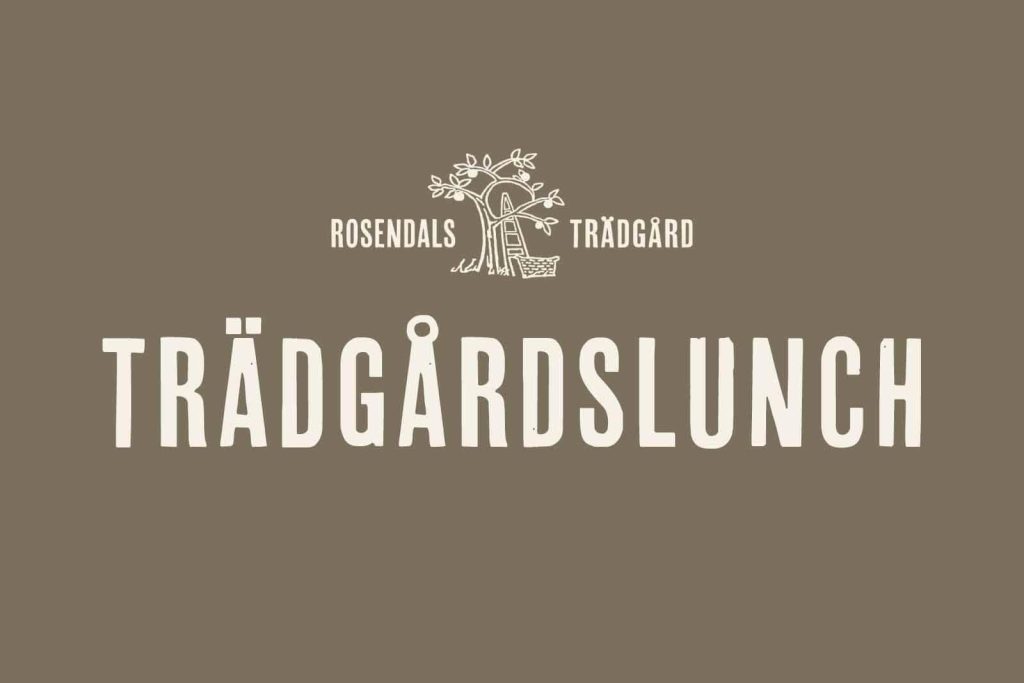 Trädgårdslunch | Trädgårdskaféet Rosendals Trädgård