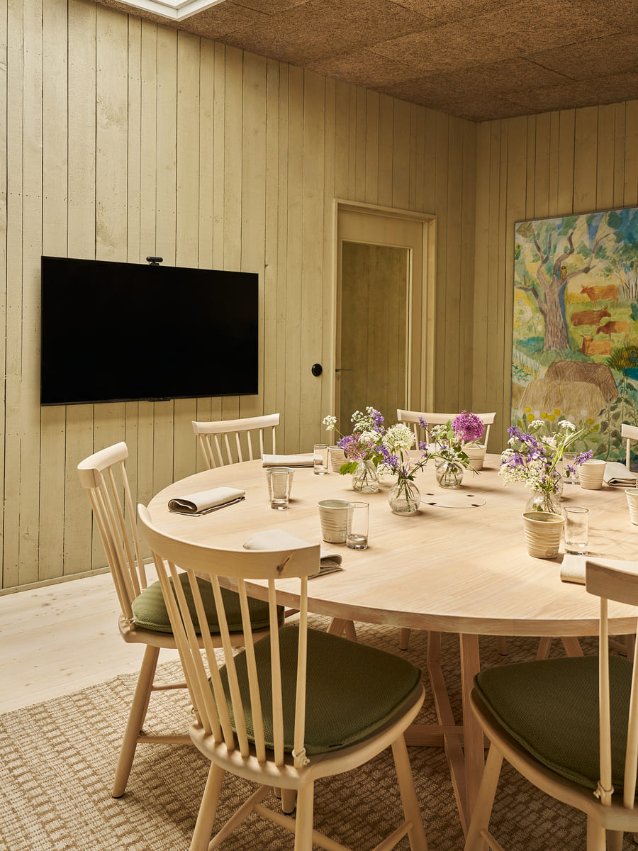 Konferenslokal Brännässla | Konferens & gröna möten på Rosendals Trädgård