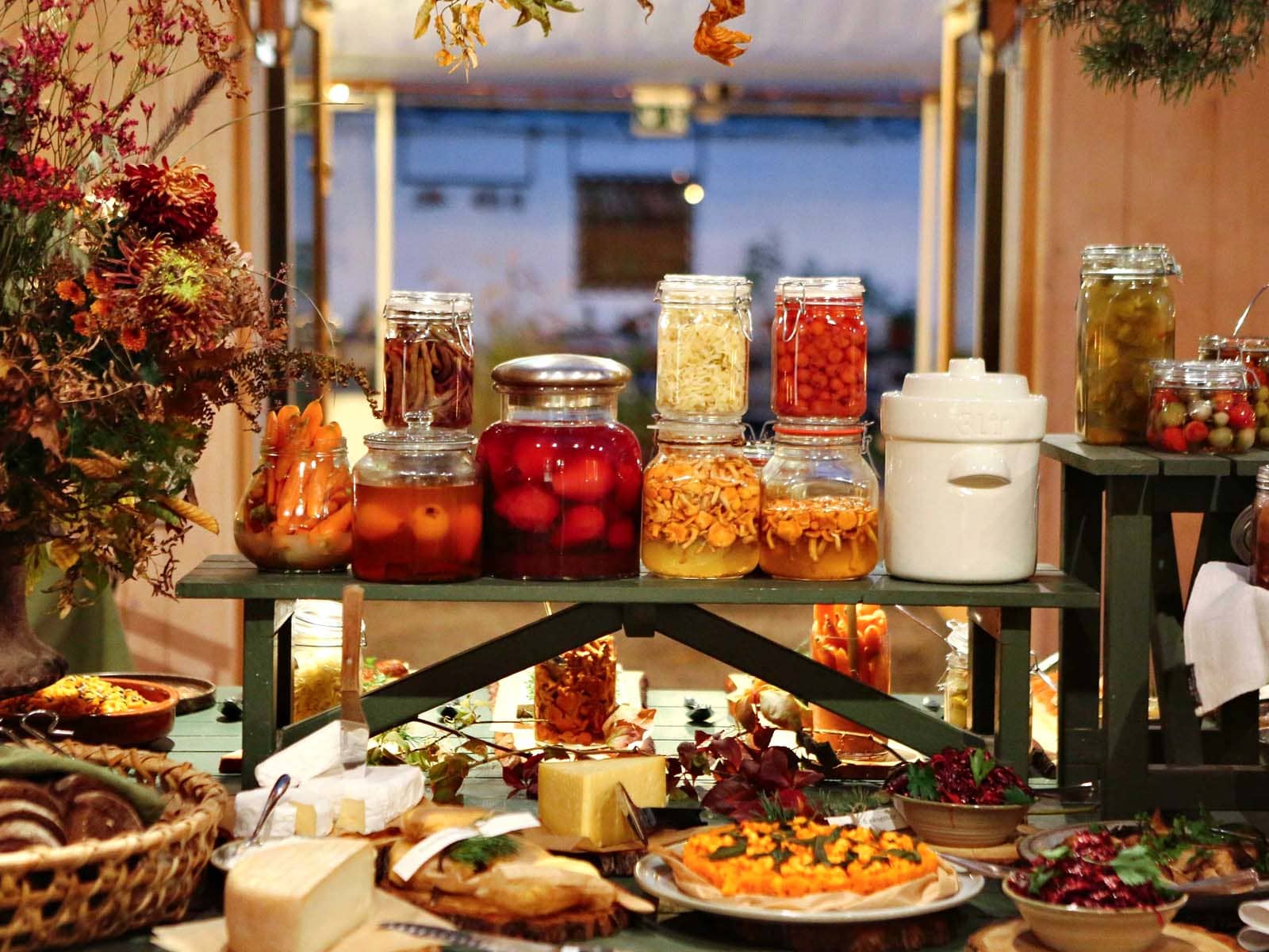 Julbord på Rosendals Trädgård