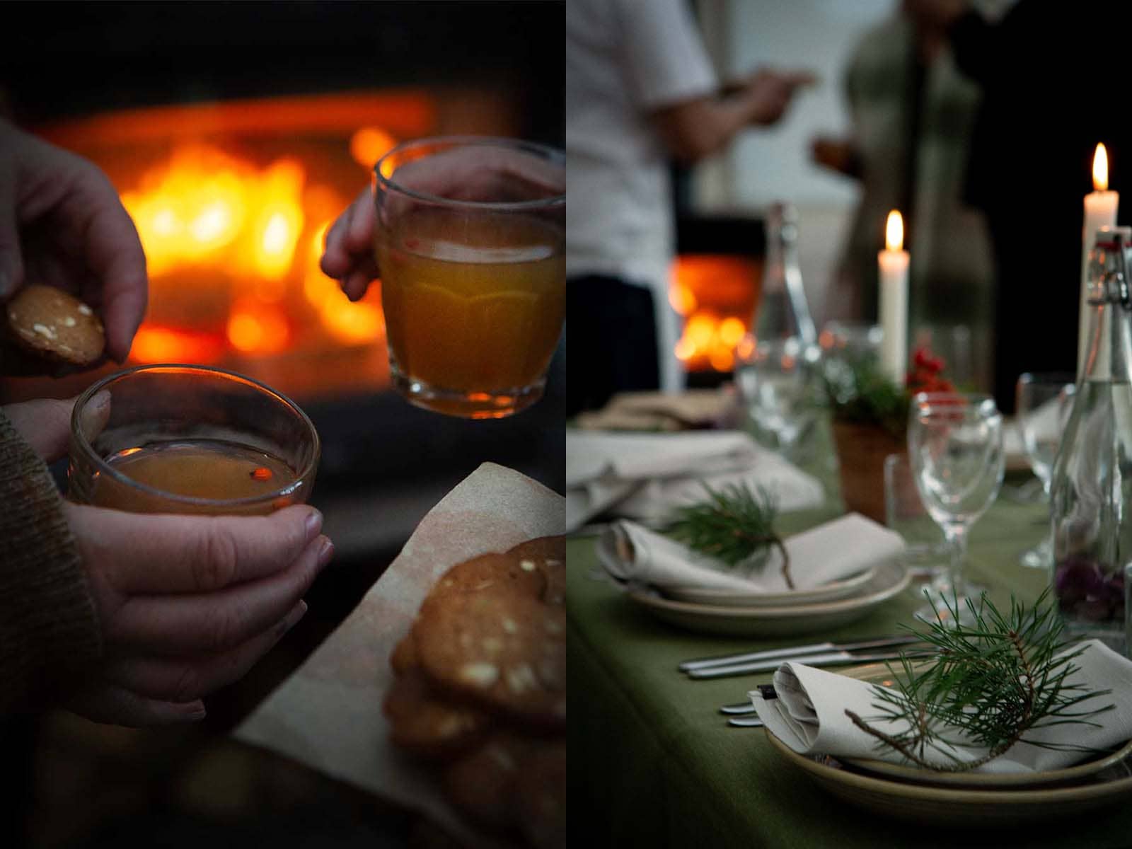 Inled julbordet i vår Vinterbar | Rosendals Trädgård