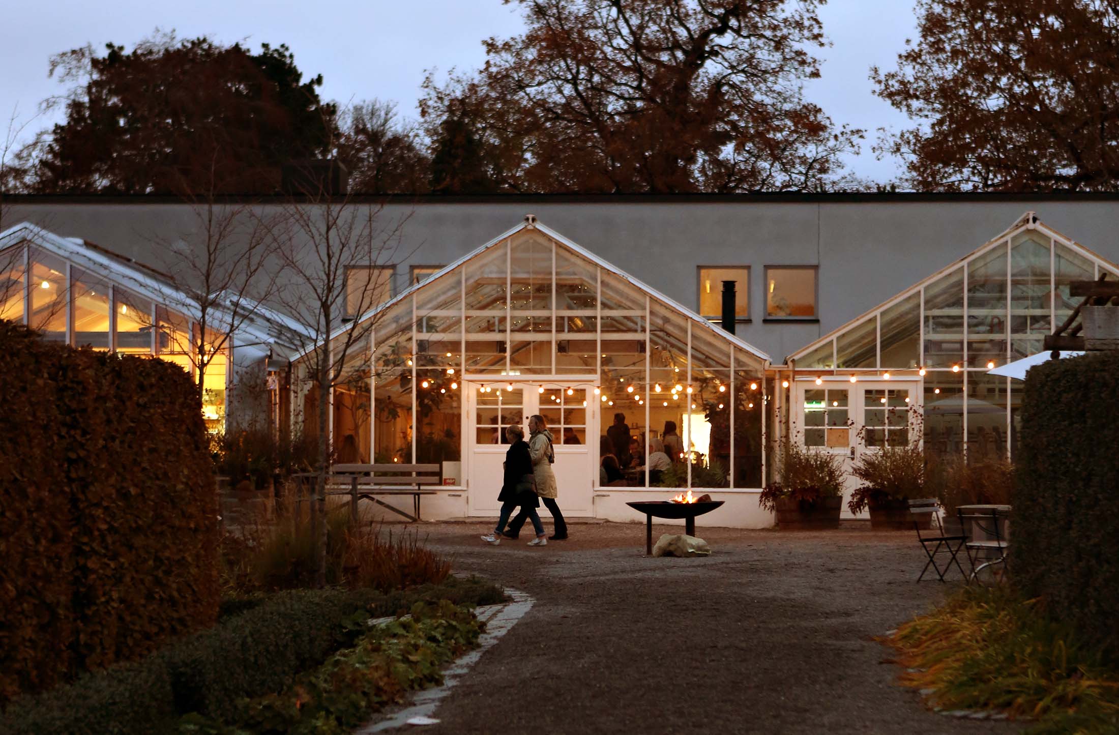 Trädgårdskaféet på Rosendals Trädgård