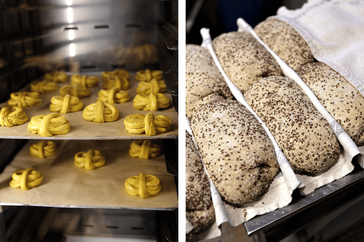 Saffransbullar och matbröd