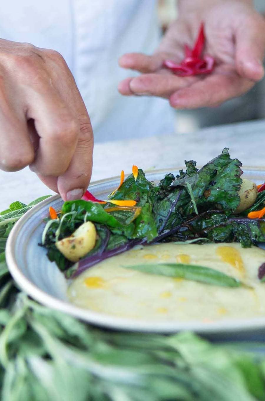 Nu erbjuder vi catering på Rosendals Trädgård