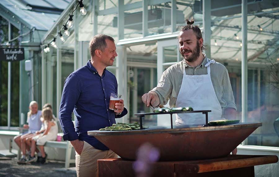 Mat och dryck under skördefesten
