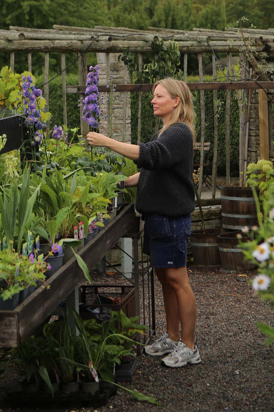 Sofia, trädgårdsmästare och ansvarig för Plantboden  |  Rosendals Trädgård